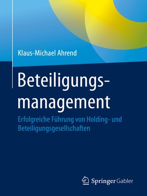 cover image of Beteiligungsmanagement